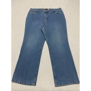 Route 66 Bootcut Women's Jeans Size 18 Short Blue Favorite Fit 36×27